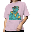 Chameleon Hoodie with Smartphone Women's T-shirt