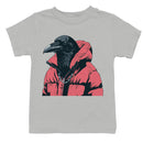 Raven in Puffy Jacket Youth's T-shirt