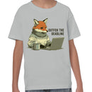 Outfox the Deadline Motivational Fox Youth T-shirt