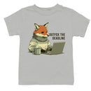 Outfox the Deadline Motivational Fox Youth T-shirt