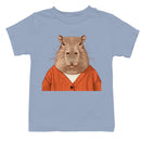 Capybara in Red Sweater Youth's T-shirt