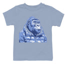 Youth's T-shirt with Gorilla in Puff Jacket