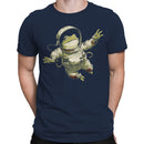 Frog Astronaut Space Illustration Men's T-shirt