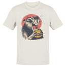 Capybara Holding Cheeseburger Men's T-shirt