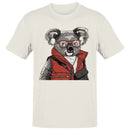 Hipster Koala with Red Glasses Men's T-shirt