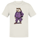 Hipster Hedgehog Men's T-shirt in Purple Tracksuit