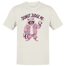 Donut Judge Me Raccoon Men's T-shirt