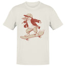 Men's T-shirt Skateboarding Anteater Illustration