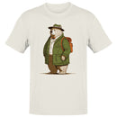Dapper Bear Illustration Men's T-shirt