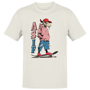 Men's T-shirt - AS IF Skateboarding Goat Illustration