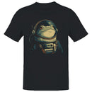Frog Astronaut Space Helmet Men's T-shirt