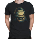 Frog Astronaut Space Helmet Men's T-shirt