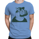 Hippo Wearing Glasses Men's T-shirt