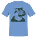 Hippo Wearing Glasses Men's T-shirt