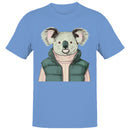 Koala in Sweater & Vest Men's T-shirt