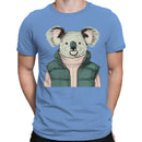 Koala in Sweater & Vest Men's T-shirt