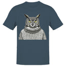 Men's T-shirt with Owl Illustration