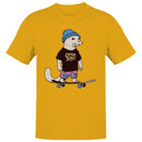 Otter Space Skater Cartoon Men's T-shirt