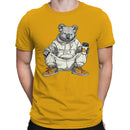 Urban Koala Men's T-shirt with Coffee Cup