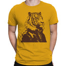Hand Drawn Tiger Portrait Men's T-shirt