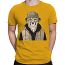 Cheetah in Bucket Hat Men's T-shirt