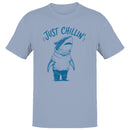 Just Chillin Shark Funny Men's T-shirt