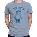 Just Chillin Shark Funny Men's T-shirt
