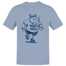 Heavy But Rollin' Roller Skating Rhino T-shirt