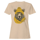 Bear with Glasses Winter Accessories Women's T-shirt