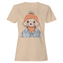 Hedgehog in Beanie Women's T-shirt