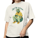 Can't Talk In My Zone Gamer Lizard Women's T-shirt