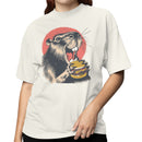 Capybara Cheeseburger Illustration Women's T-shirt