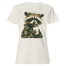 Raccoon in Plaid Shirt Women's T-shirt