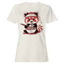 Cute Panda Eating Ramen Women's T-shirt