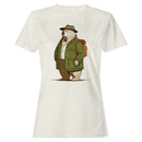 Dapper Bear in Hat and Coat Women's T-shirt