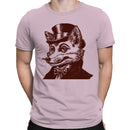 Vintage Fox in Top Hat Men's T-shirt