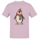 Men's T-shirt with Cozy Penguin Winter Illustration