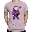 Hedgehog in Purple Streetwear Men's T-shirt