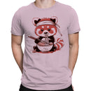 Cute Panda Eating Ramen Men's T-shirt