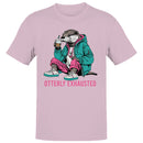 Otterly Exhausted Funny Animal Men's T-shirt