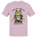Toad-Ally Addicted Coffee Joke Men's T-shirt