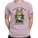 Toad-Ally Addicted Coffee Joke Men's T-shirt