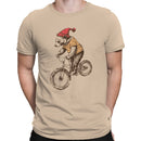 Bear Riding Bicycle Men's T-shirt