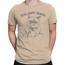 Yeah Happy Monday Grumpy Cat Men's T-shirt