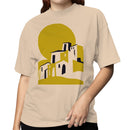 Minimalist Village Silhouette Women's T-shirt