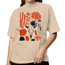 Desert Skull with Succulents Women's T-shirt
