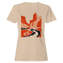 Abstract Desert Canyon Landscape Women's T-shirt