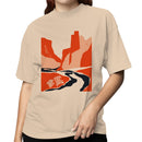 Abstract Desert Canyon Landscape Women's T-shirt