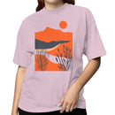 Minimalist Sunset Desert Landscape Women's T-shirt