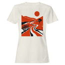 Minimalist Red Desert Landscape Women's T-shirt